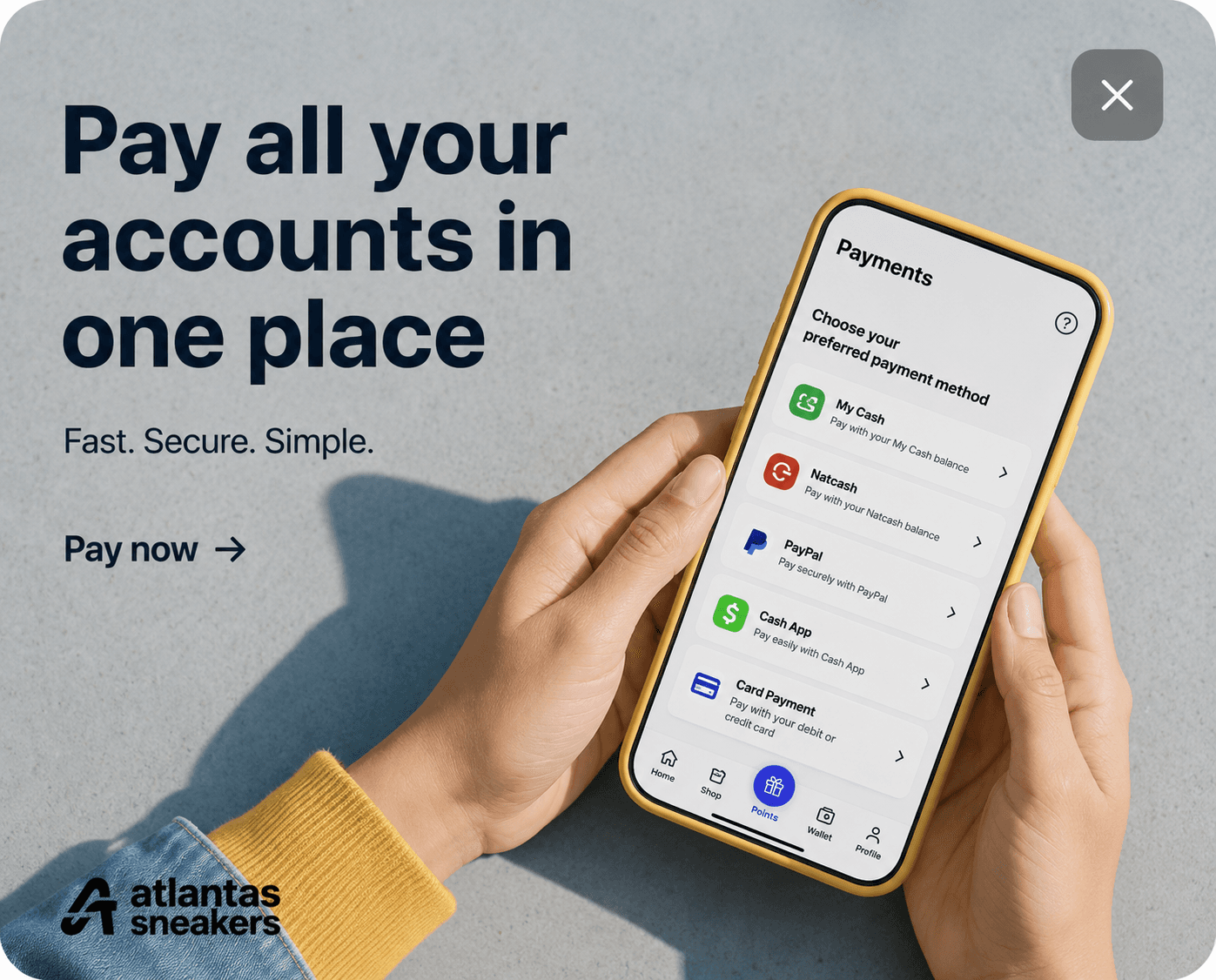 Pay all your accounts in one place